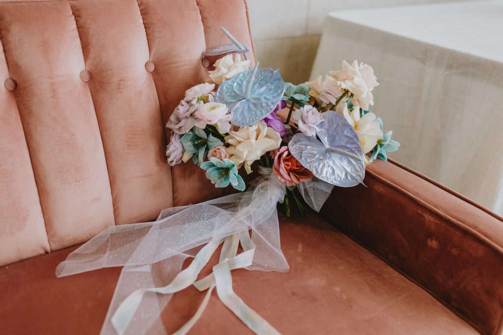 Wedding Bouquet with magic Butterflies! Magic Bouquet of Silk