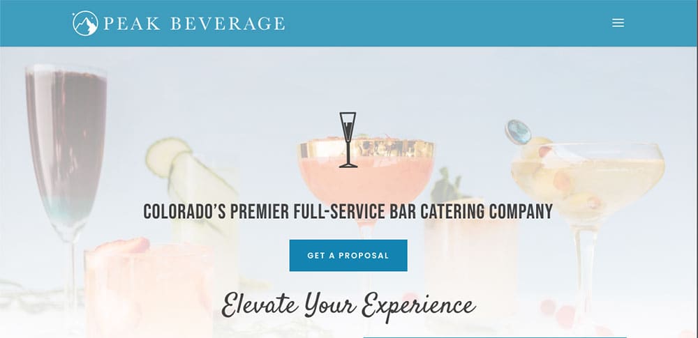 Peak Beverage - Colorado’s Premiere Full-Service Bar Catering Company. Elevate Your Experience.